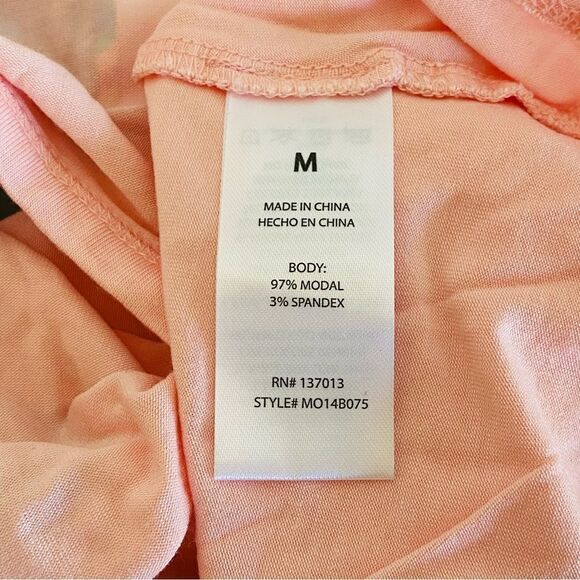 Wildfox Wild Lovers Oversize Tank Top Rainbow Lips Graphic Sz M NWT - Picture 8 of 13